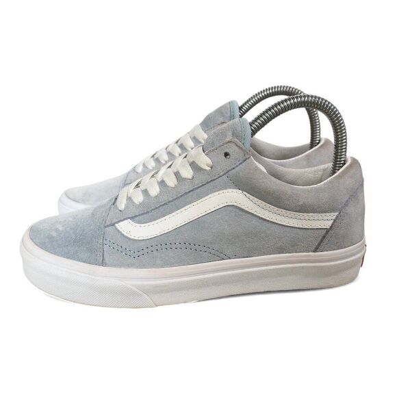 Vans Old Skool Pig Suede "Blue Fog" Skate Shoes Women's 6.5 - Picture 2 of 11
